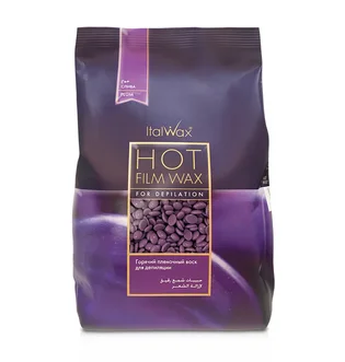 Hot Granular Wax Italwax, Plum, 1 kg