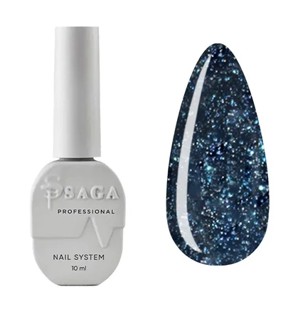 Світловідбиваючий гель-лак SAGA Professional Fiery Gel #27, 10 мл