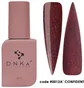 Камуфлююча база для нігтів з шиммером DNKa' Cover Rubber Base French #0012A Confident, 12 мл