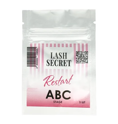 Набір для ламінування вій Lash Secret A/B/C саше, 3×1 мл