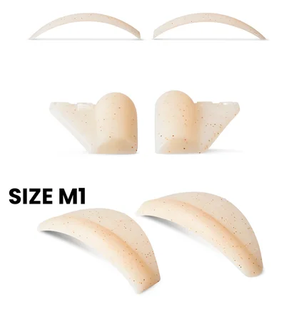 Wałki do laminacji rzęs Wona, rozmiar M1, 1 para