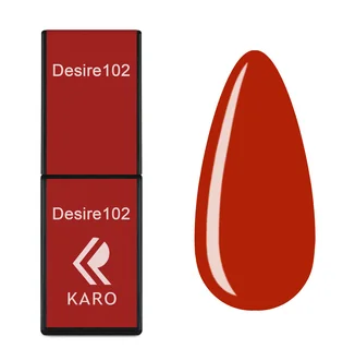 Color Gel Polish Karo Desire #102, 8 ml