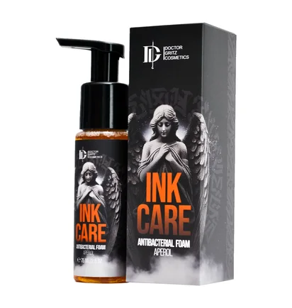 Антибактеріальна пінка для очищення тату Dr. Gritz Aperol Ink Care, 75 мл