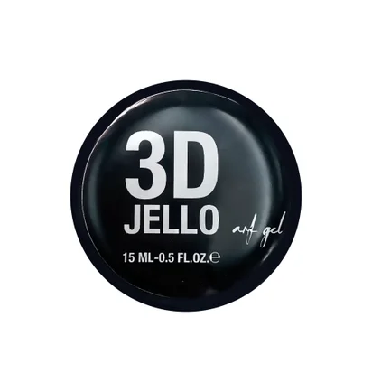 Текстурний арт-гель для дизайнів нігтів Adore Professional 3D Jello, 15 мл