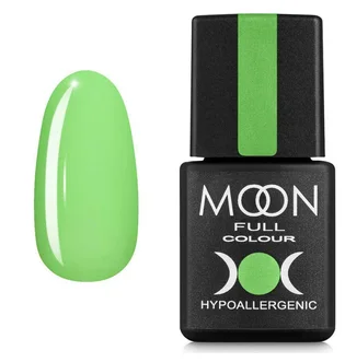 Гель-лак Moon Full Neon #701, светло-салатовый, 8 мл