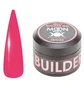 Żel-galaretka do przedłużania paznokci Moon Full Builder #26, nasycony różowy półprzezroczysty, 30 ml