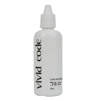 Cream Oxidant Vivid Code Color Tint Liquid 3%, 50 ml