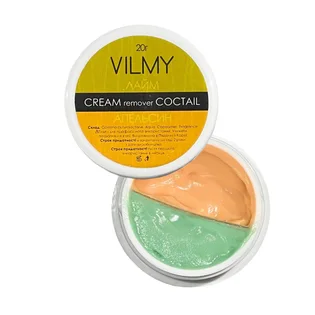 Cream Lash Remover Vilmy Cocktail 2-in-1, Lime & Orange, 20 g
