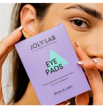 Багаторазові силіконові патчі для ламінування JolyLab Eye Pads, 1 пара