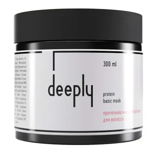 Протеїнова маска-підкладка для волосся Deeply Protein Basic Mask, 300 мл