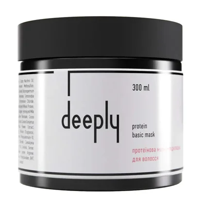 Протеїнова маска-підкладка для волосся Deeply Protein Basic Mask, 300 мл