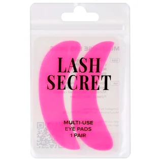 Многоразовые силиконовые патчи Lash Secret, малиновые, 1 пара