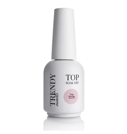 Топ для гель-лаку Trendy Nails Top Strong HEMA/TPO free, 15 мл