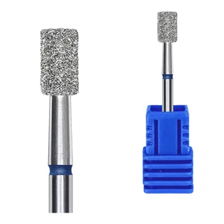 Diamond Drill Bit Kraken Nails, cylinder, with blue notch, 4.0×6.0 mm