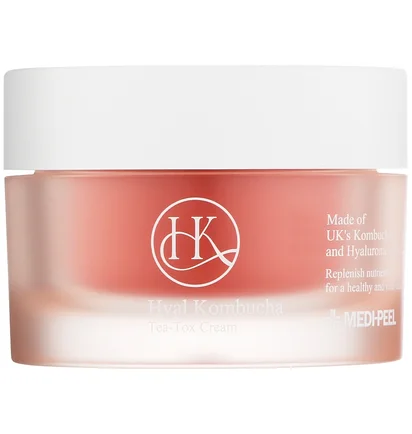 Зволожуючий крем для обличчя Medipeel Hyal Kombucha Tea-Tox Cream з комбучею, 50 мл