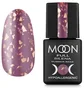 Kolorowa baza Moon Full Silena #2036, jasnopurpurowa ze złotą folią, w słoiczku, 8 ml
