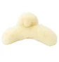 Fluffy Hair Claw, white
