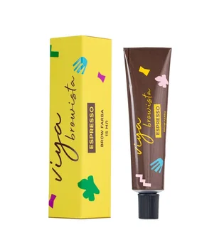 Brow Tint Viya Browista, Espresso Dark Brown, 15 ml