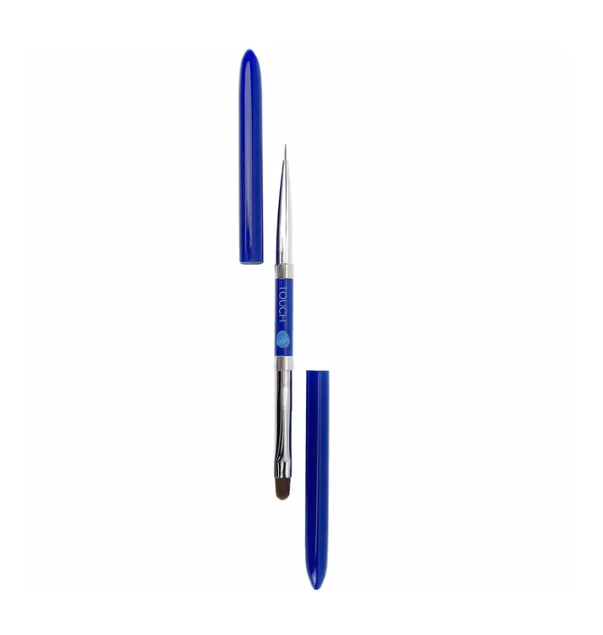 Double-Sided Brush Touch, with cap, 9 mm