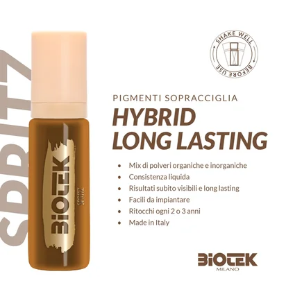 Hybrid Eyebrow Pigment Biotek Spritz, 15 ml