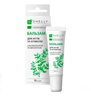 Strengthening Nail Balm Shelly, with bisabolol and eucalyptus, 15 ml