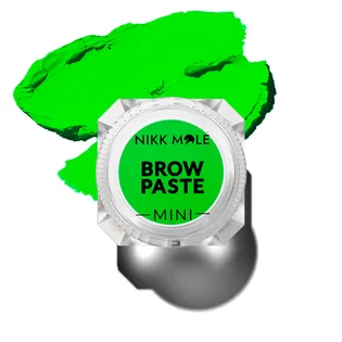 Паста для брів Nikk Mole Brow Paste Mini, Зелена, 3.5 г