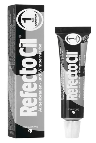 Фарба для брів та вій Refectocil, Black #1, 15 мл