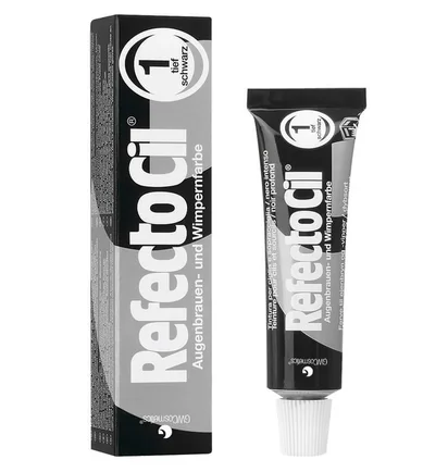 Фарба для брів та вій Refectocil, Black #1, 15 мл