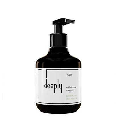 Шампунь проти випадіння волосся Deeply Anti Hair Loss Shampoo, 250 мл