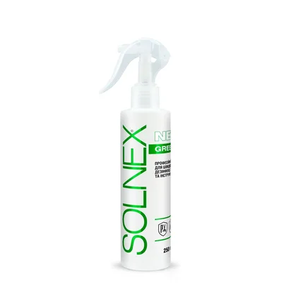 Засіб для швидкої дезінфекції з тригером Solnex, Green Line Ultra, 500 мл