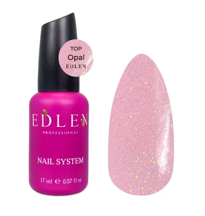 Топ для нігтів Edlen Opal, 17 мл