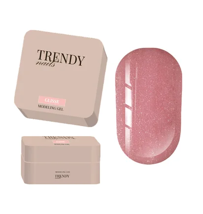 Żel modelujący Trendy Nails Balletty, Glisse, HEMA/TPO free, 15 ml