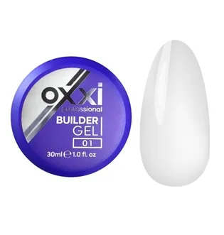 Моделюючий гель Oxxi Professional Builder Gel #01, 30 мл