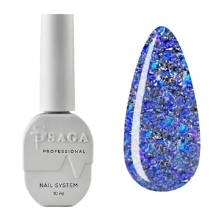 Світловідбиваючий гель-лак SAGA Professional Fiery Gel #18, 10 мл