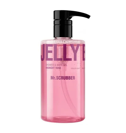 Гель для душу Mr.Scrubber Jelly Bubbles, Midnight Rose, 500 мл