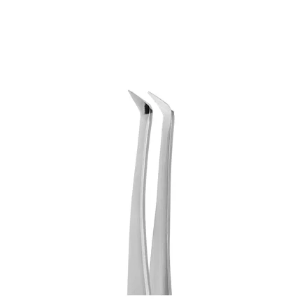Пинцет для ресниц Staleks Expert 40 Type 12, сапожок, 65°