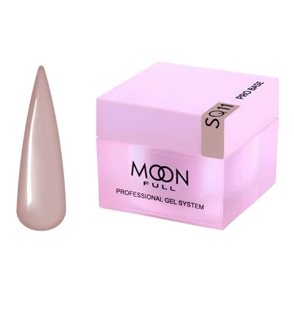 Gel Polish Base Moon Full Nude Pro #SQ11, 30 ml
