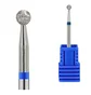 Diamond Drill Bit Kraken Nails, ball, with blue notch, 3.0×2.9 mm