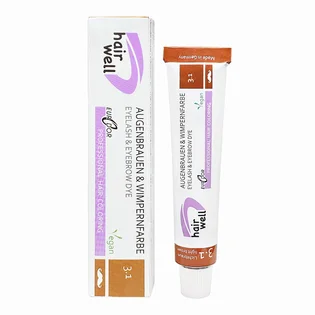 Фарба для брів та вій Hair Well, Light Brown, 20 мл