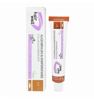 Dye for eyebrows and eyelashes Hair Well, Light Brown, 20 ml