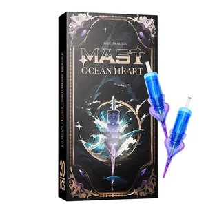 Набір картриджів для татуажу Mast Ocean Heart 0803RLT 0.25 мм, 20 штfv