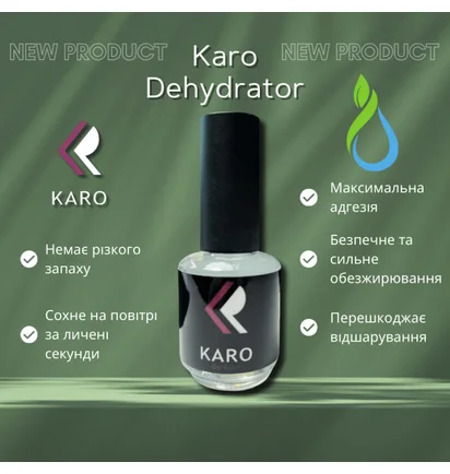 Дегідратор для нігтів Karo Dehydrator, 15 мл