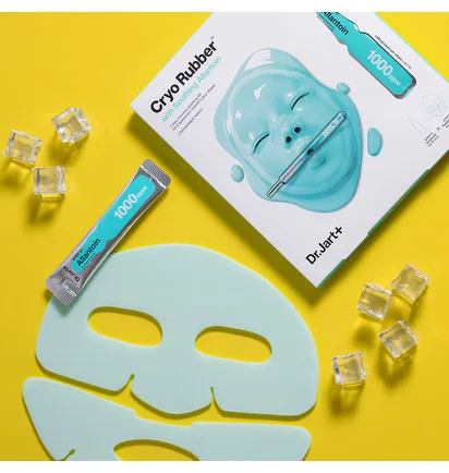 Заспокійлива альгінатна маска з алантоїном Dr. Jart Cryo Rubber Soothing Allantoin, 4 г + 40 г