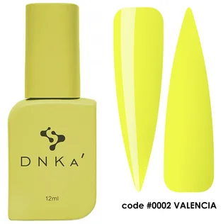 Камуфлюючий топ для нігтів DNKa' Cover Top Code #0002 Valencia, 12 мл