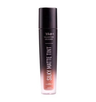 Рідкі тіні для повік ZOLA x Valentina Lelyukh Silky Matte Tint, Espresso #06