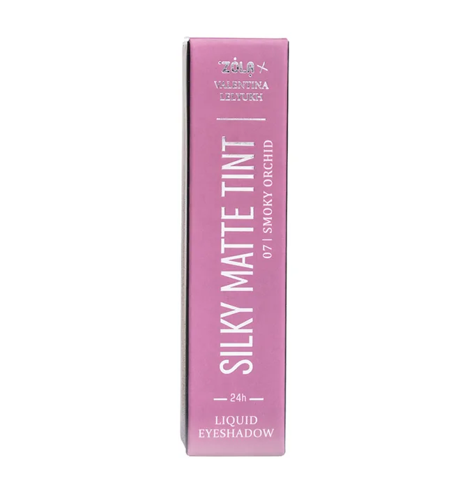 Cienie w płynie ZOLA x Valentina Lelyukh Silky Matte Tint, Smoky Orchid #07