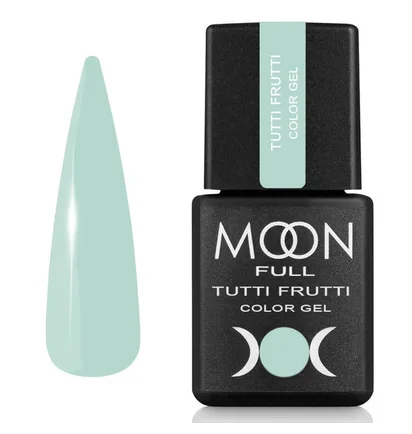 Lakier hybrydowy Moon Full Tutti Frutti Color #936, jasnomiętowy, 8 ml