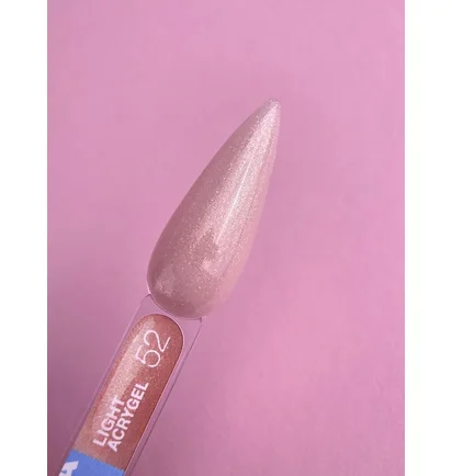Nail Strengthening and Extension Gel Luna Moon Light Acrygel #52, 13 ml