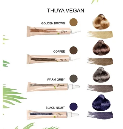 Фарба для брів та вій Thuya Vegan, Coffee, 14 мл