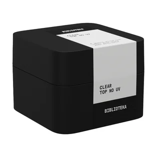 Топ без липкого шару без УФ-фільтрів Biblioteka Clear Top No UV, 30 мл